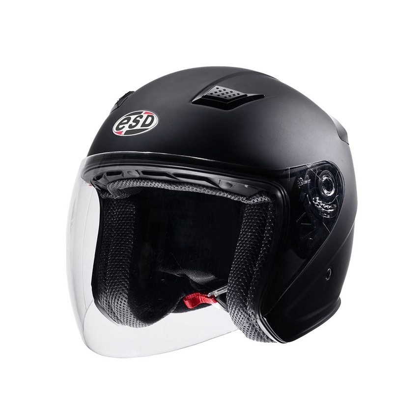 Eldorado Helmet E10 Open Face Matte Black Size Small 56cm