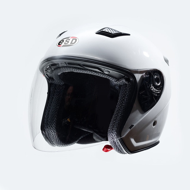 Eldorado Helmet E10 Open Face White Size Small 56cm