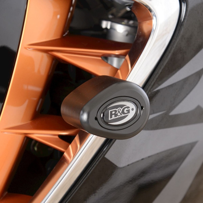 R&G Aero Crash Protectors Black Hayabusa 21- No drill