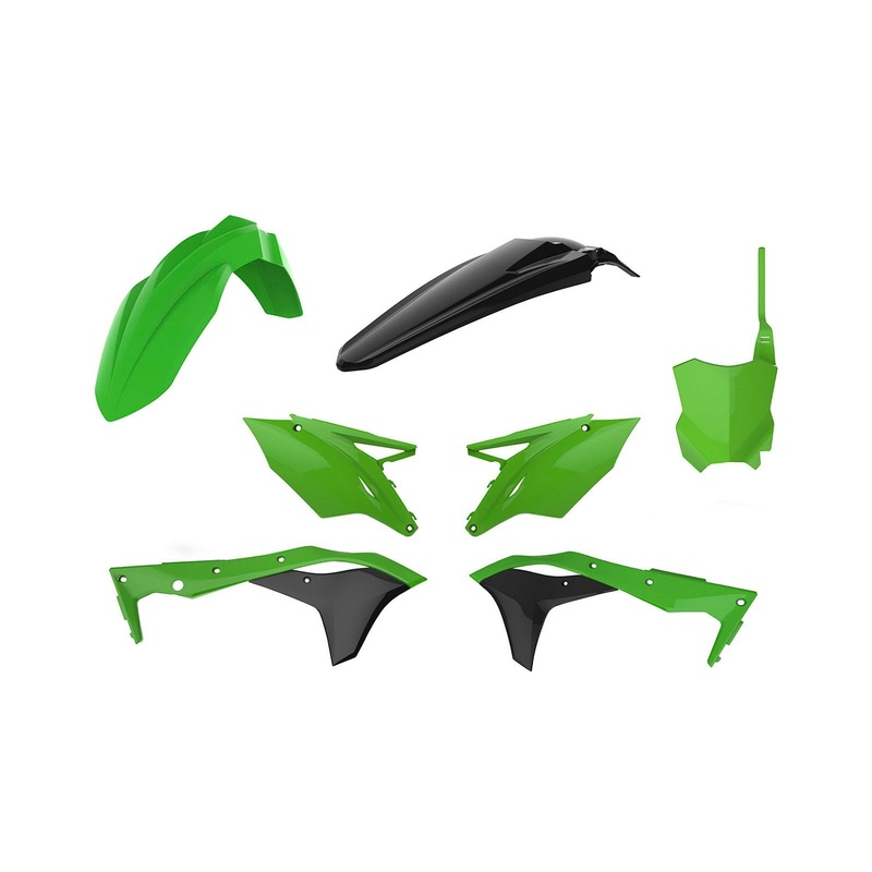 Polisport Mx Kit Kaw KX250F 17-21 Green/black